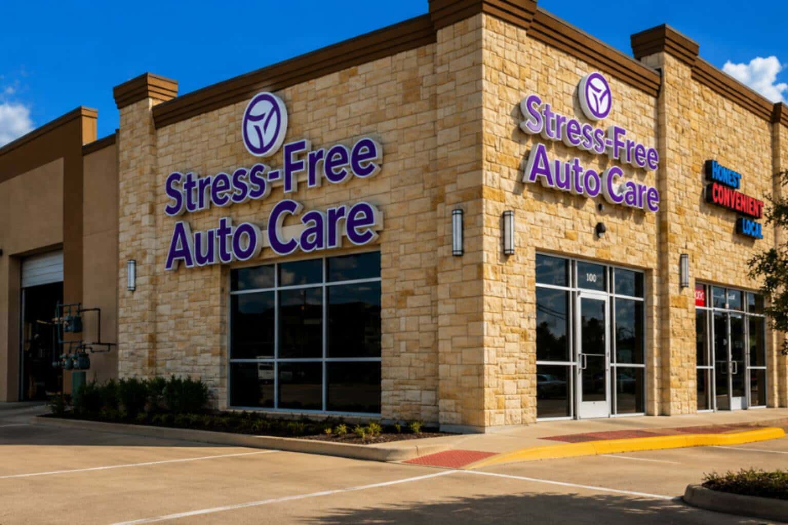Stress-Free Auto Care Euless shop exterior