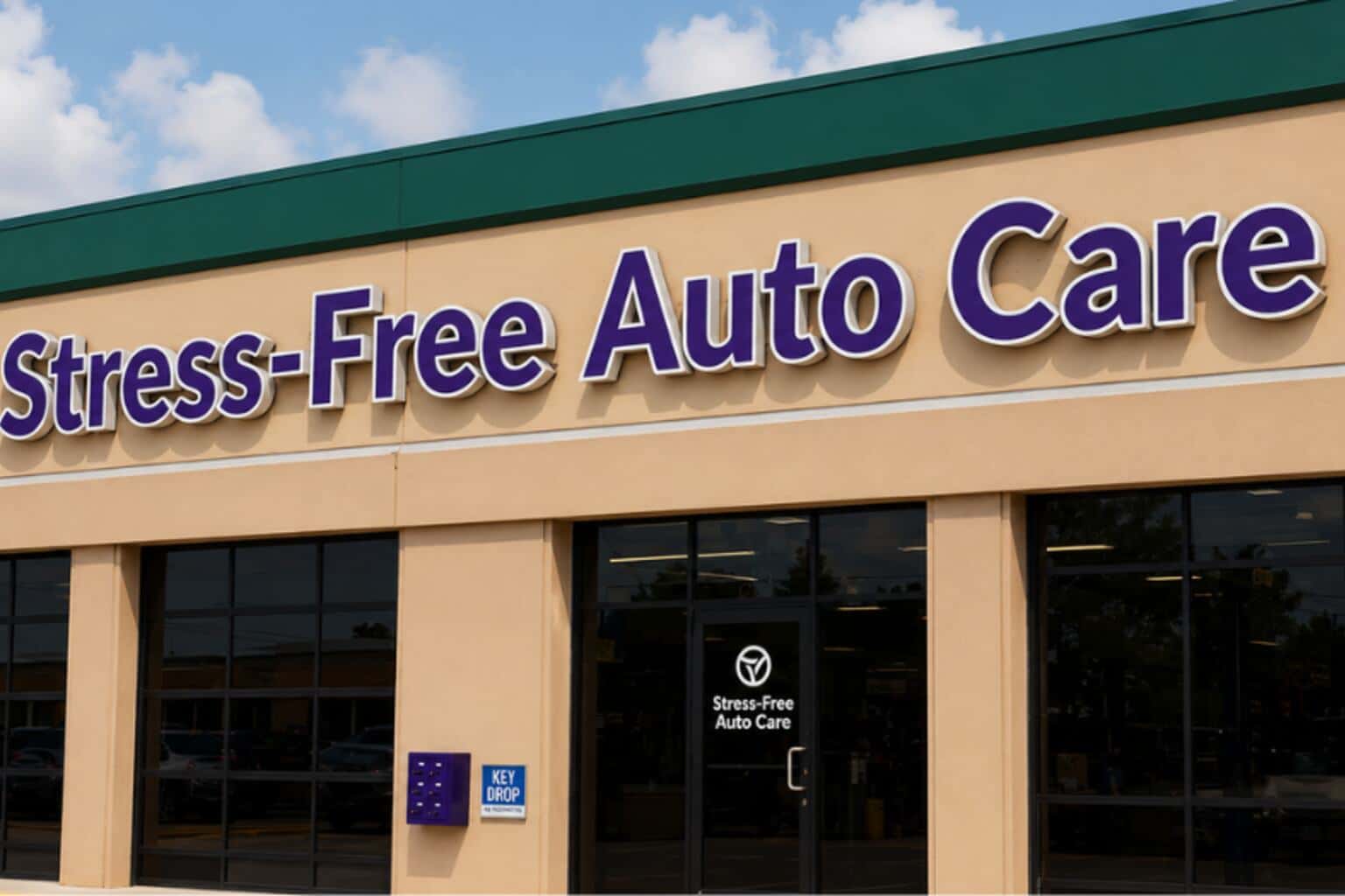 Stress-Free Auto Care Denton shop exterior